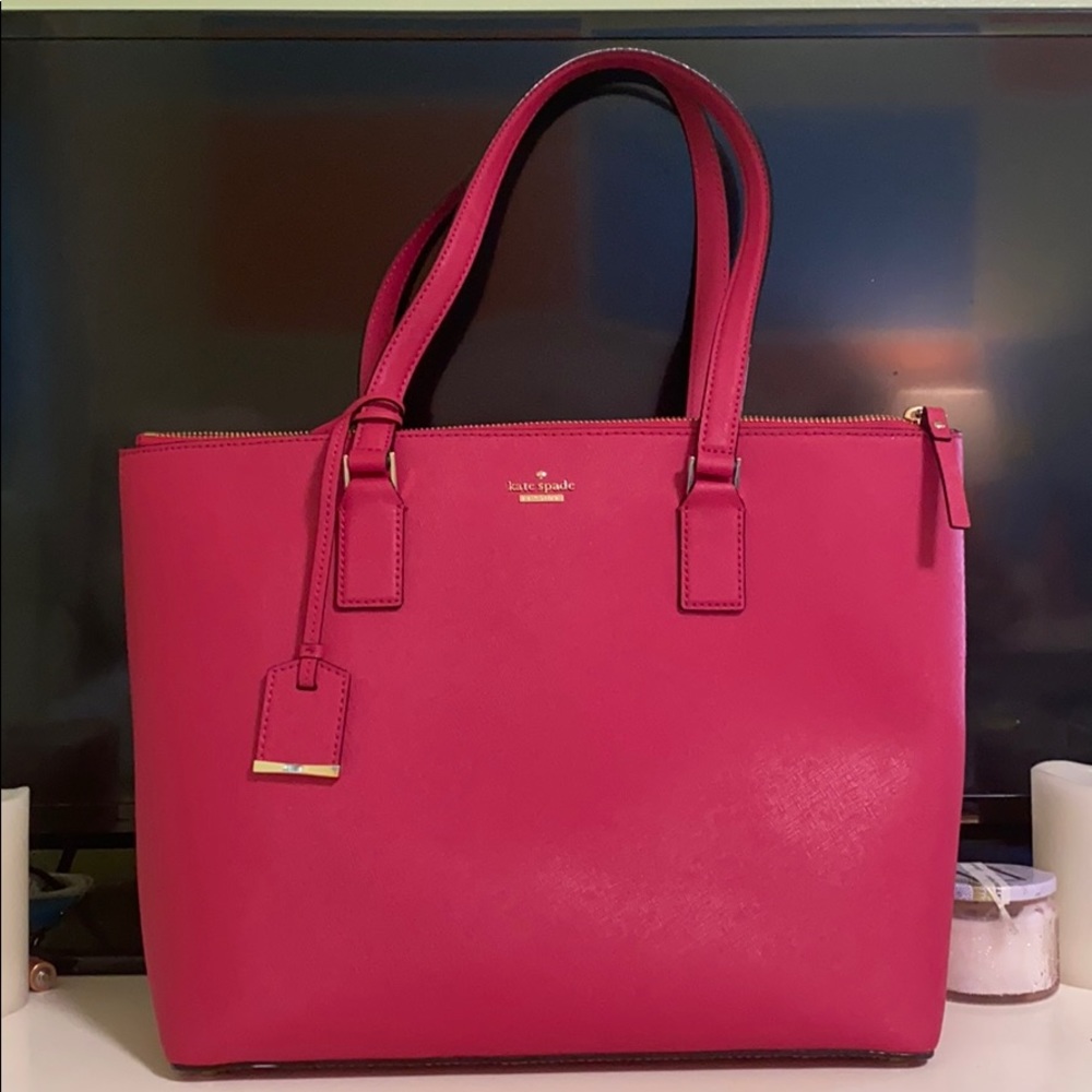 Kate Spade Hot Pink Tote